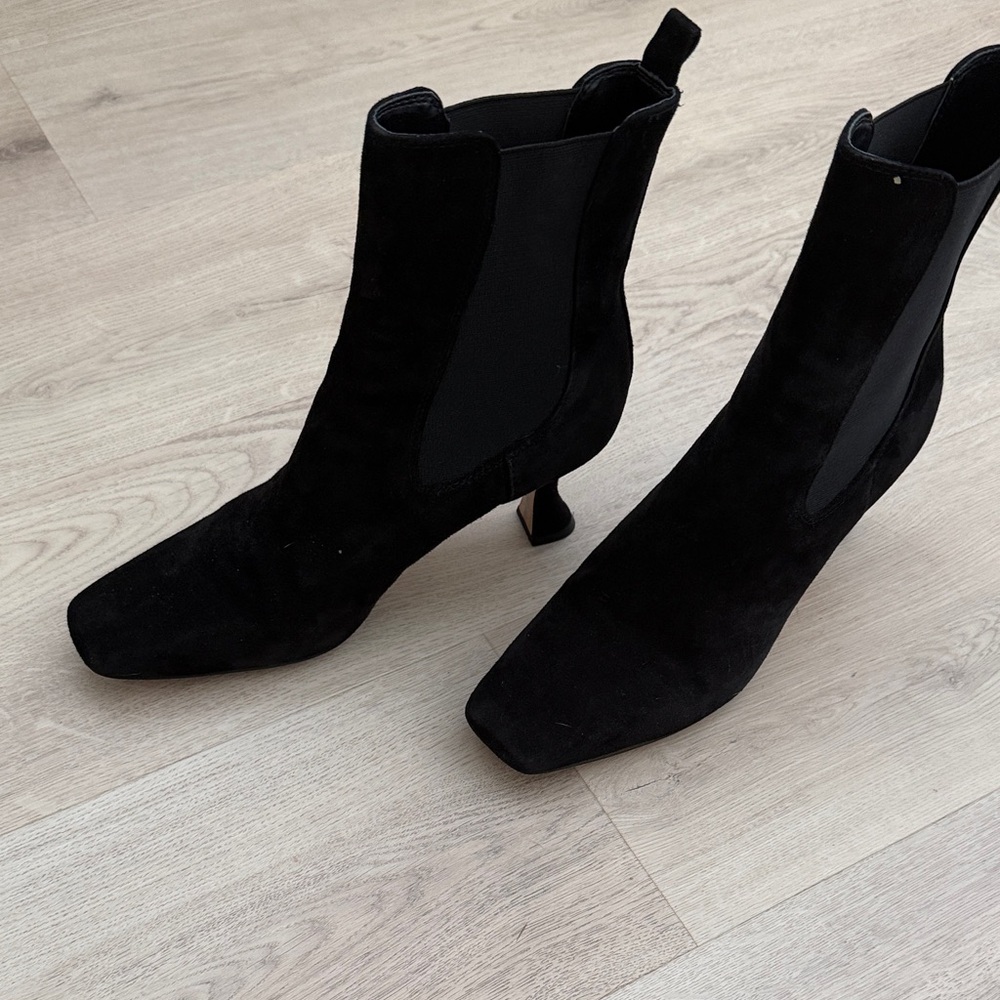 Sam Edelman Black Heeled Boots